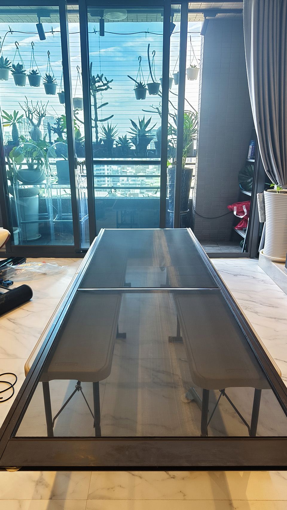 Thi công cửa sổ cao ốc 2