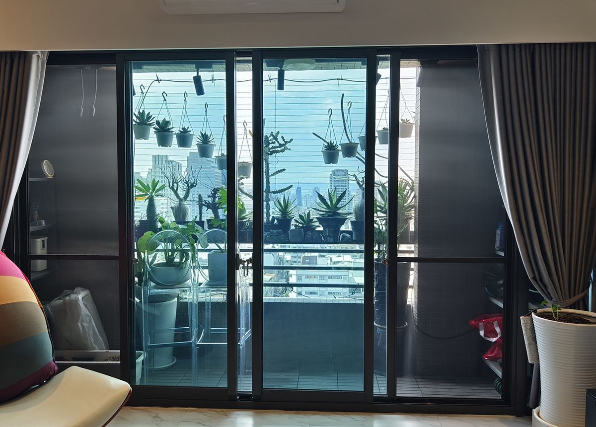 Thi công cửa sổ cao ốc 4